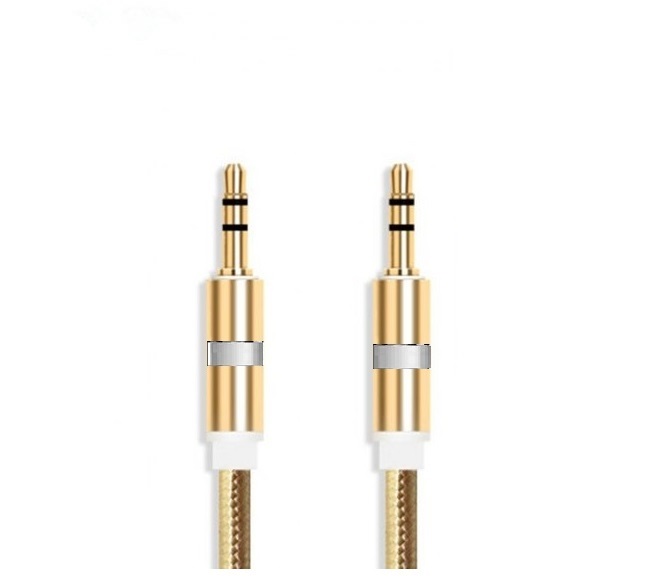 AUXILIARY CABLE 6FT (GOLD)